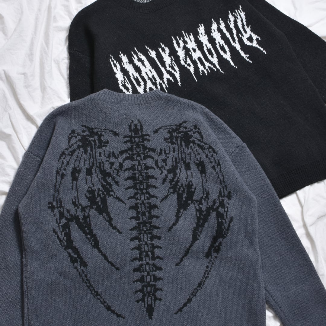 【12/11新着】FIRE BONEニット