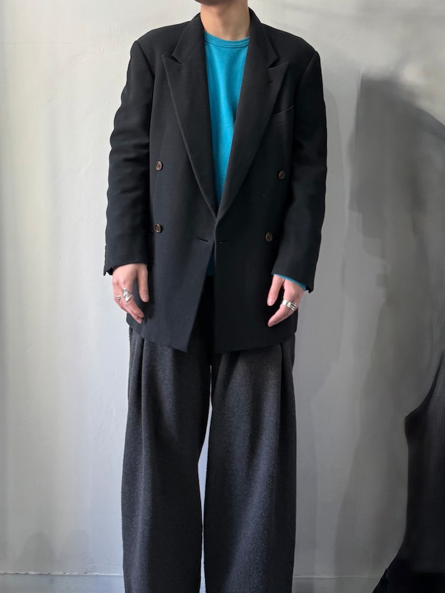 【L】GIORGIO ARMANI / Double Breasted Tailored Jacket / 20251330