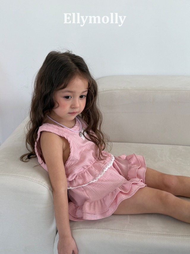 [予約][送料無料]≪ELLY MOLLY≫Flow Sleeveless Top 35