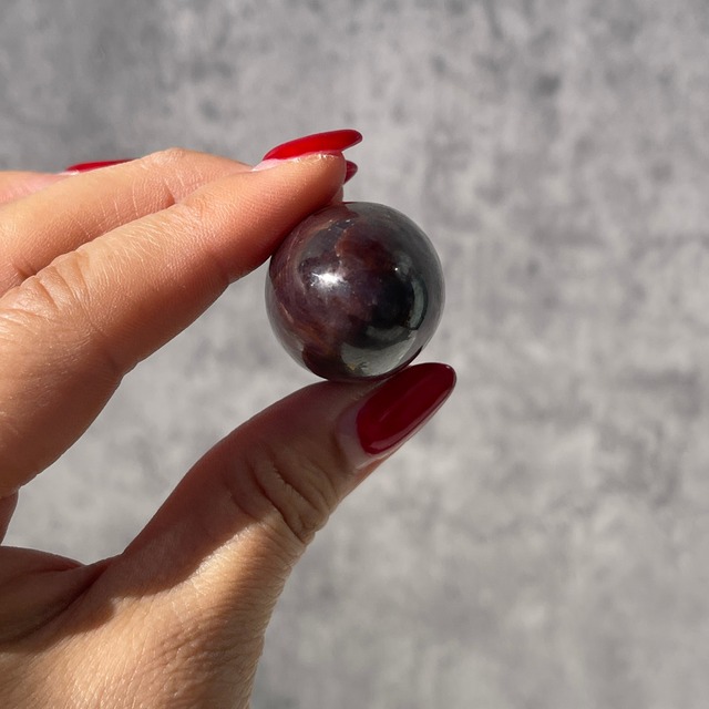 インド産【ルビー／リンガム】② 鉱物 天然石 パワーストーン