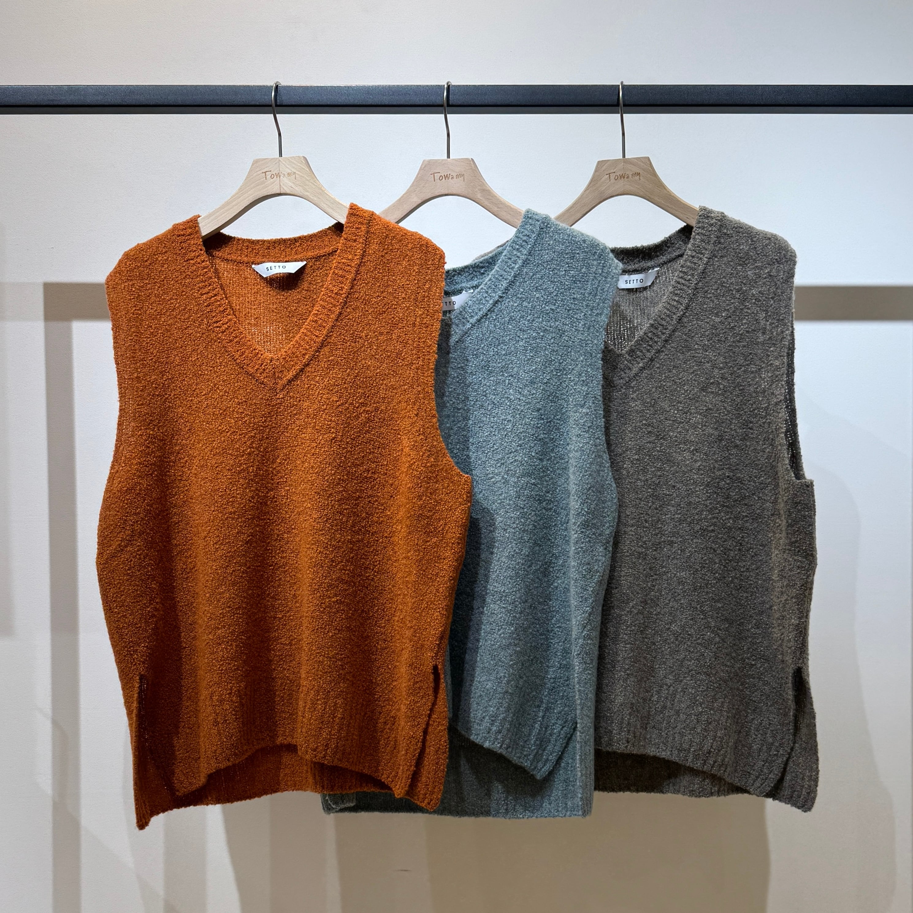 トップス mie927y miniministore｜ニットトップス フロントレースアップ秋服