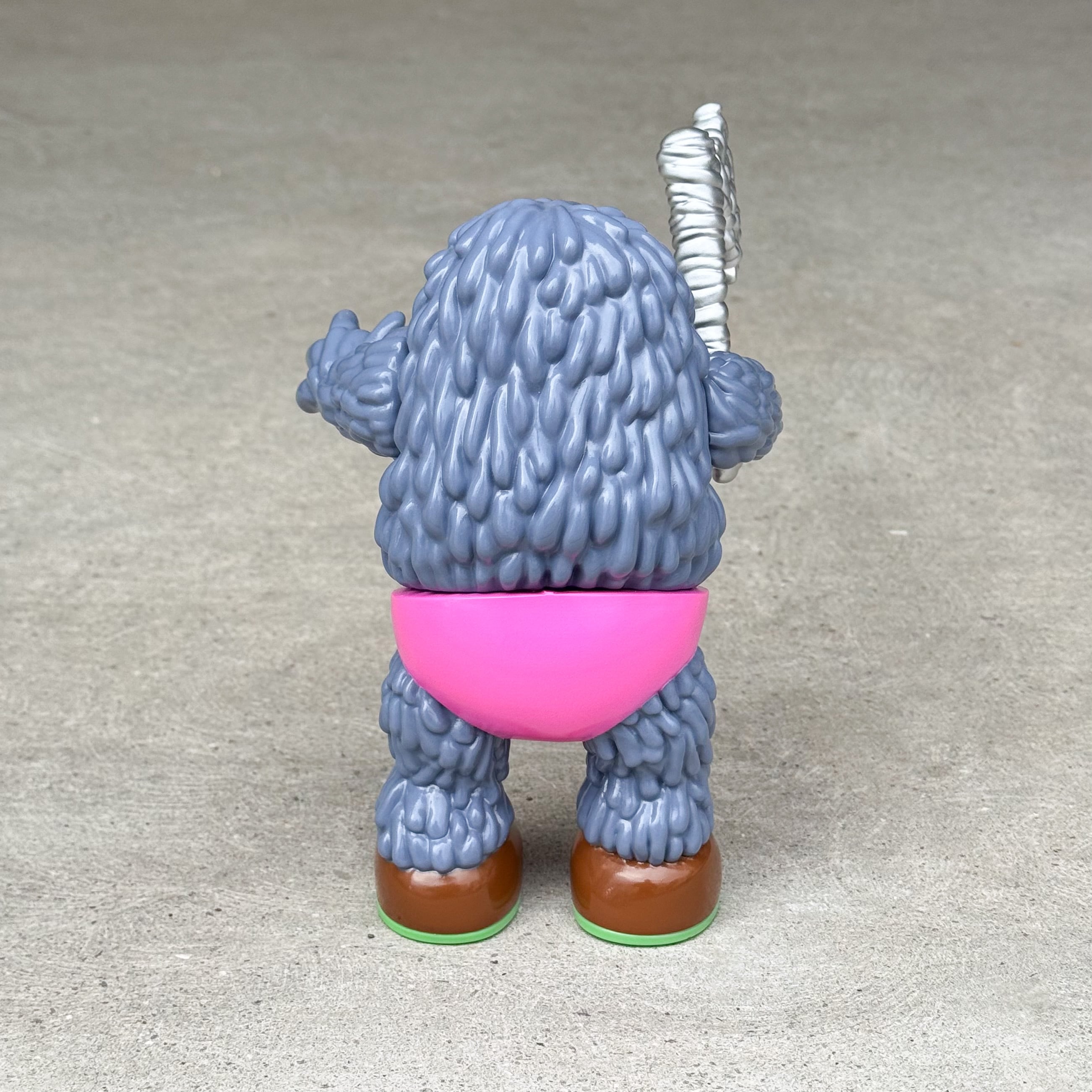 フジサキタクマ ピンクパンツ ブルー 未使用品 ソフビ ピンクパンツ 5thカラー(グレー) | TOYTOYTOY