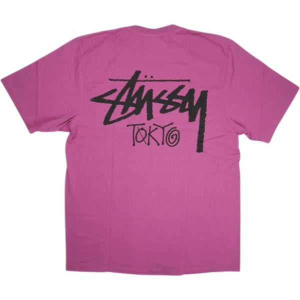 Size【L】 STUSSY ステューシー STOCK TOKYO TEE BERRY 東京限定T