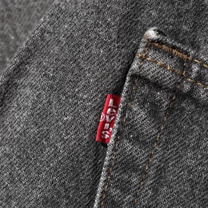 美品 29×30 Levi’s 501-0658 USA 90年 先染め 黒 ブラックデニムパンツ リーバイス