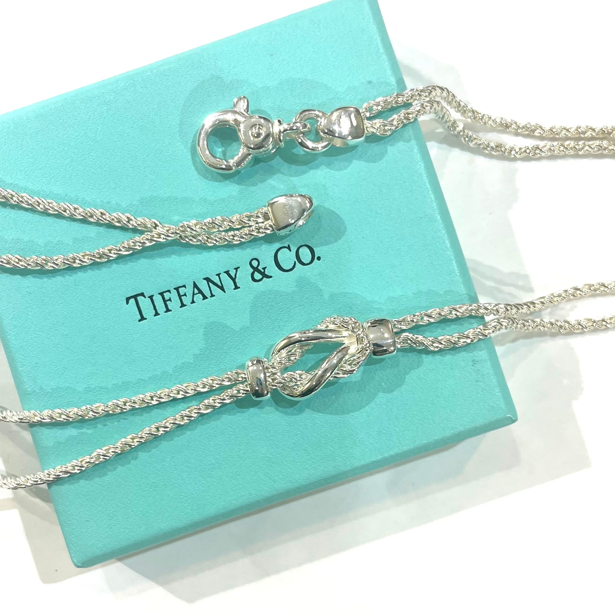 希少【TIFFANY&CO.】 2308 ティファニー ツイストダブルロープ 希少【TIFFANY&CO.】 2308 ティファニー ツイストダブルロープ