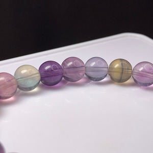 A12.グラデーションフローライトブレスレット