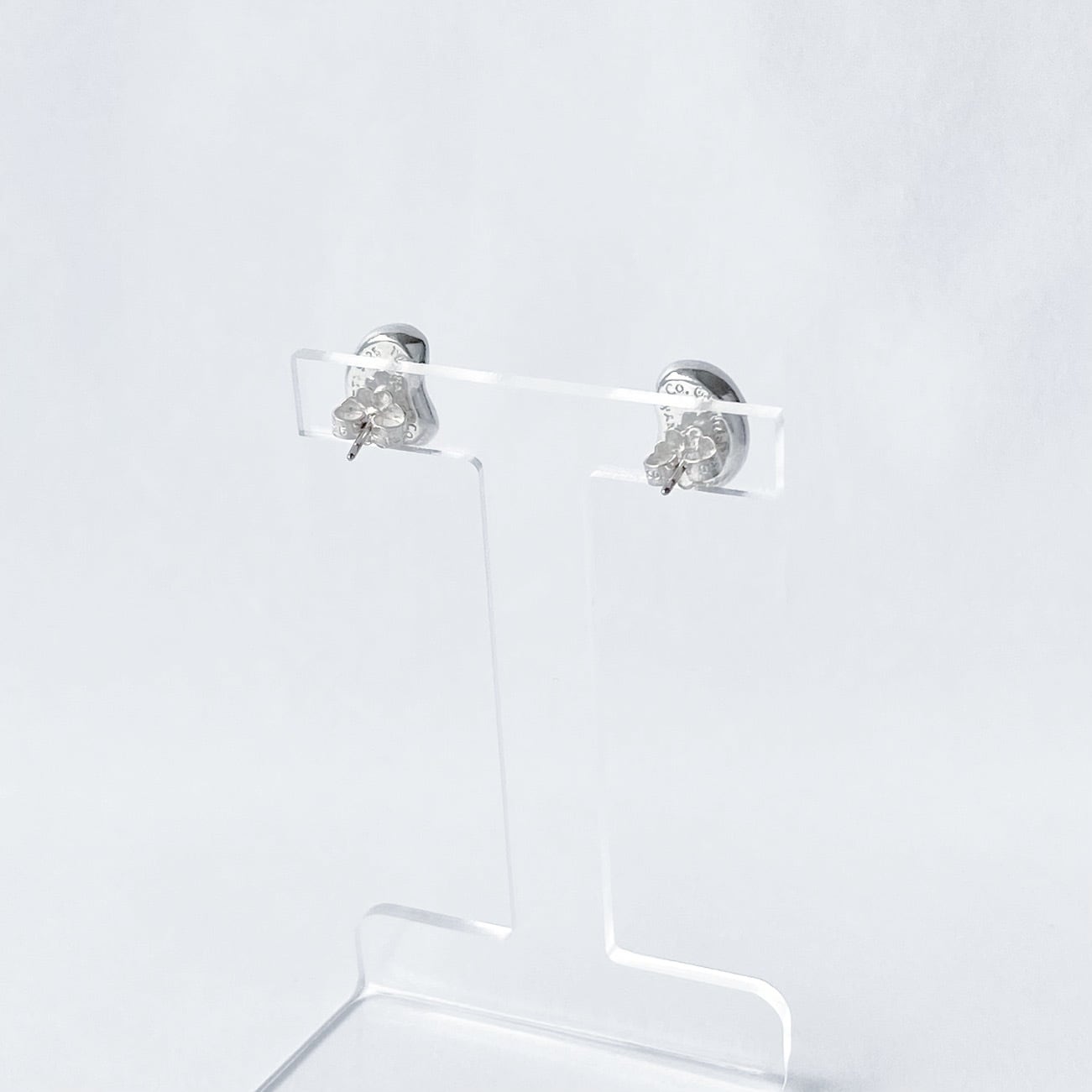 T7037】Tiffany&Co. bean pierce/silver925/ティファニー/ピアス