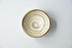 <Event Only> 小鹿田焼 / 坂本浩二窯  : 6寸鉢 白 櫛引き
