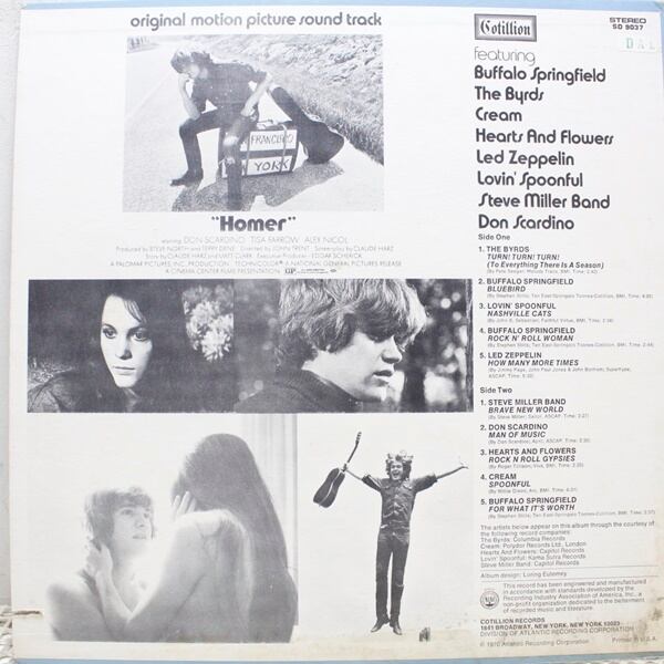 Various /  "Homer" Sound Track [SD 9037] - 画像2