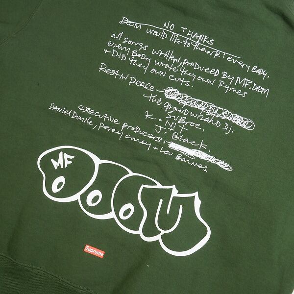 Size【S】 SUPREME シュプリーム ×MF DOOM 23AW Hooded Sweatshirt ...