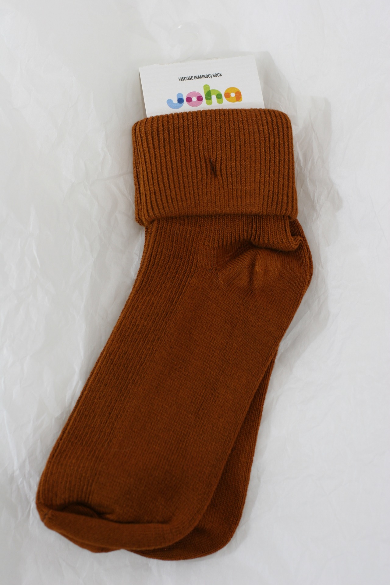 【JOHA】bamboo socks（5010/23） / 35-38サイズ / Brown・Sand・Green Melange・Rose