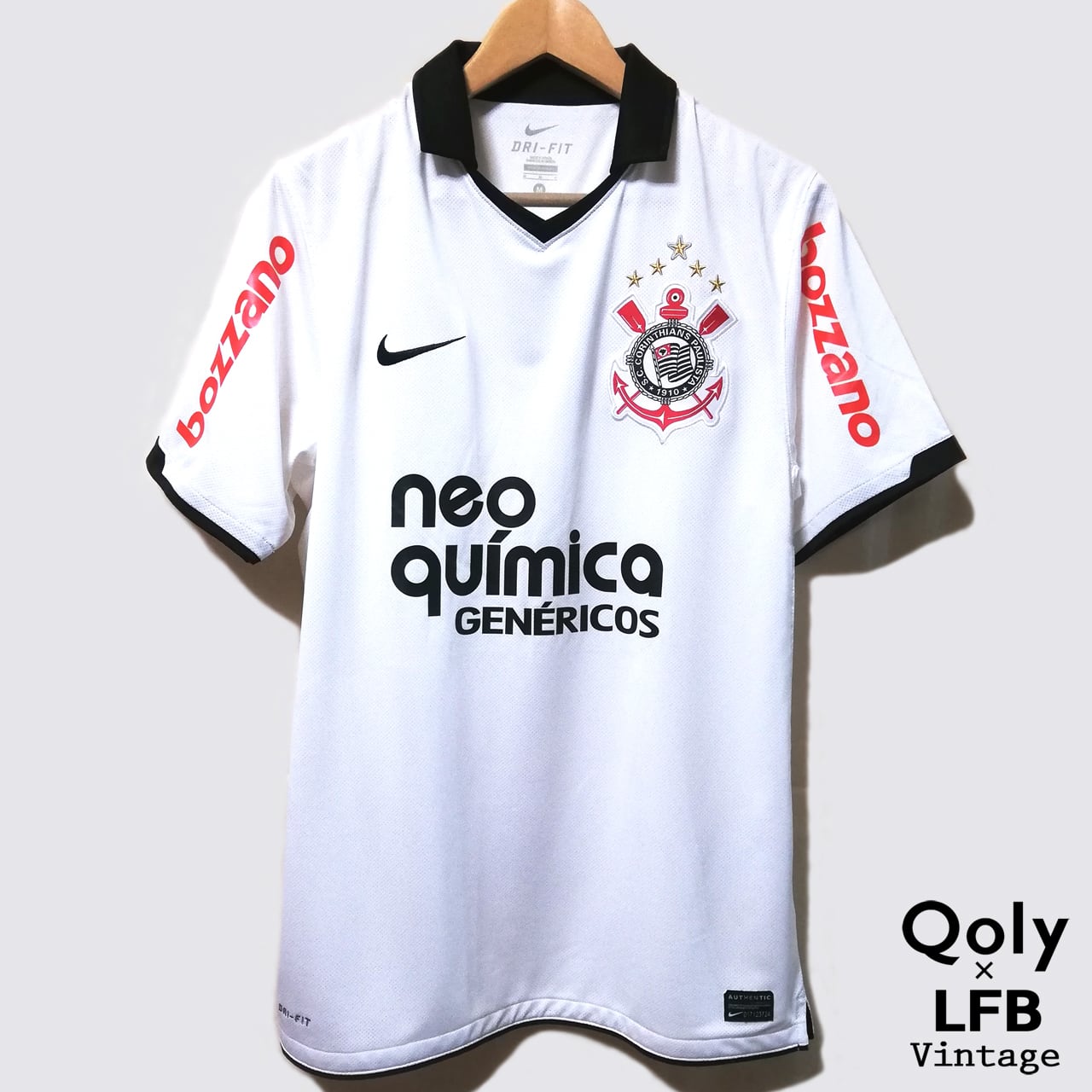 USED】コリンチャンス 2011 Nike ホーム半袖 ユニフォーム（インポート