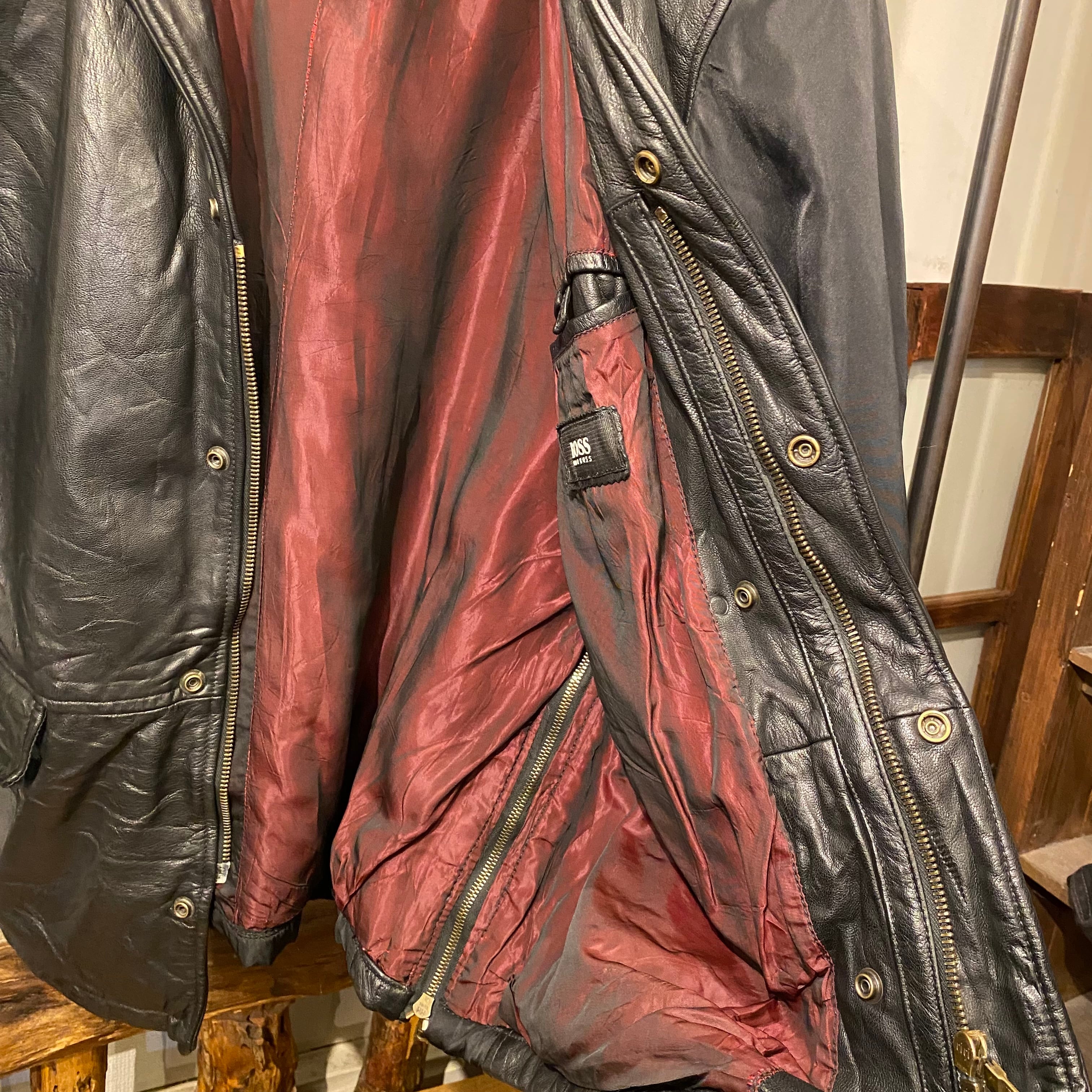 極上品】HUGO BOSS レザー&ナイロン ブラックJKT‼️ | zuccaro 極上品】HUGO BOSS レザー&ナイロン ブラックJKT‼️ | zuccaro