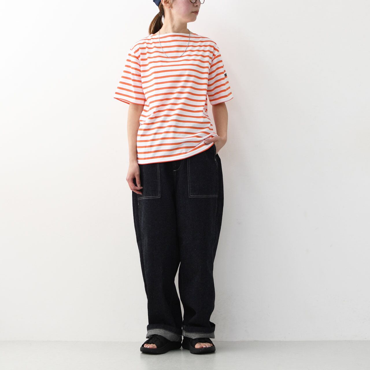 SAINT JAMES [PIRIAC BORDER - NEIGE×BASKET] [pb-nei-bas] セント