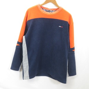 00s TOMMY HILFIGER フリース トレーナー sizeM/トミーヒルフィガー 0302