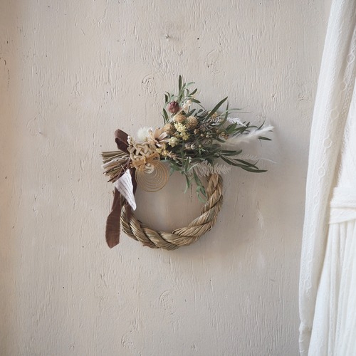 847.お正月のしめ飾り