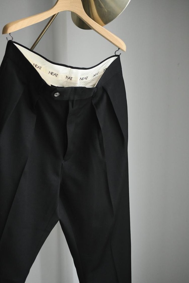Wool Gabardine Flare (Gray)