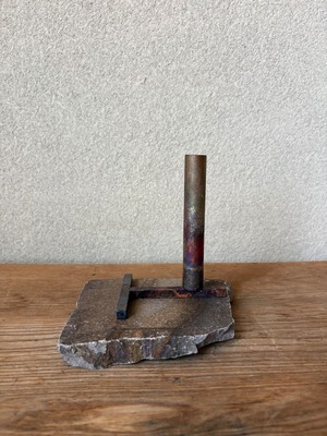 155 銅製の花器