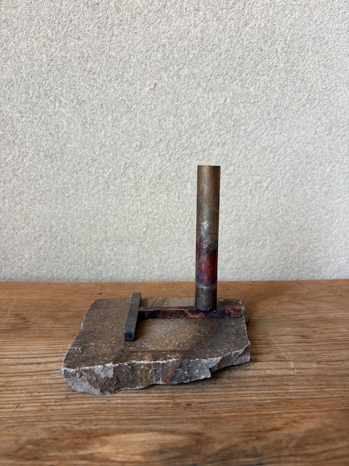 155 銅製の花器