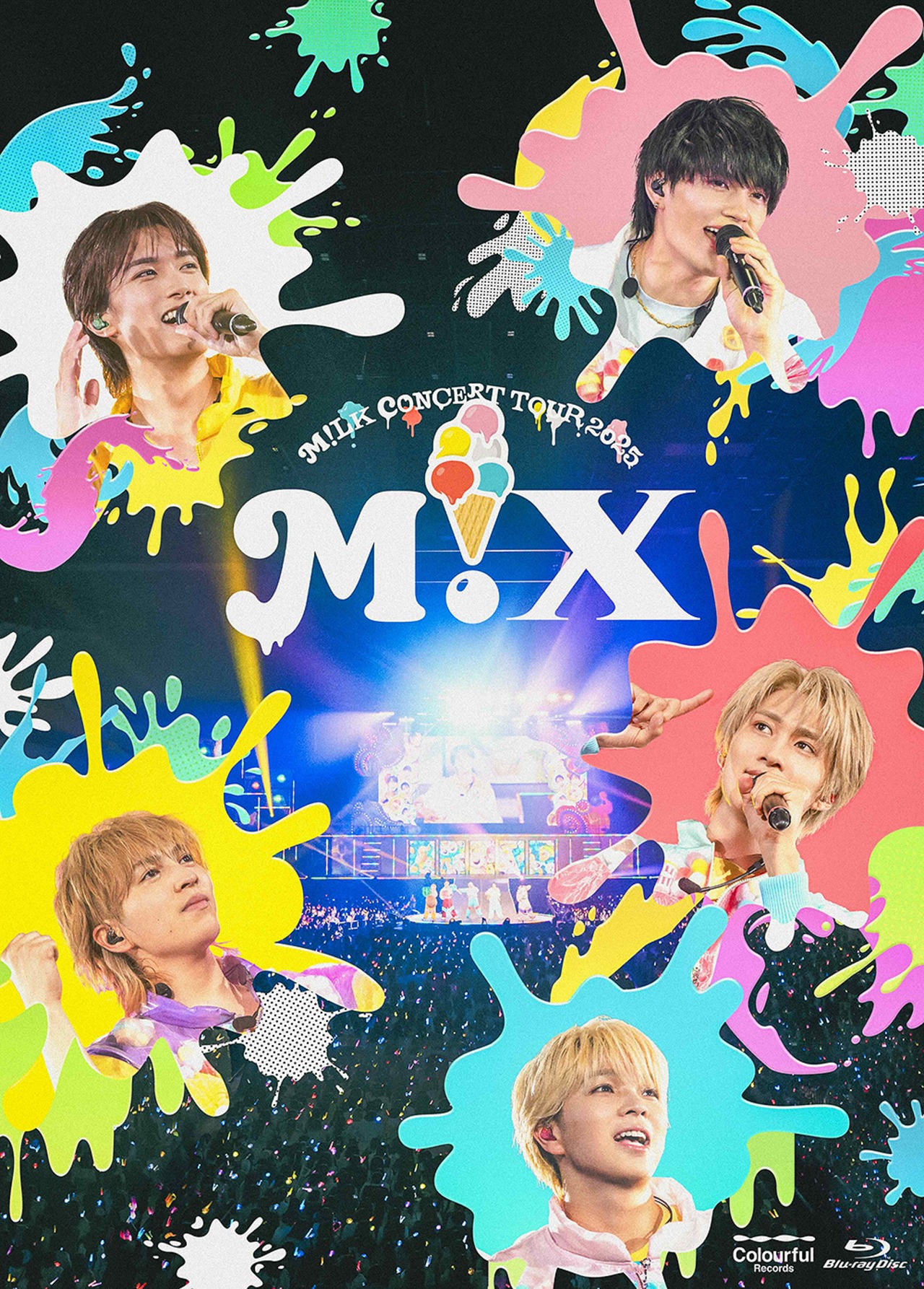 【ホログラムトレカ付】M!LK「M!LK CONCERT TOUR 2025 『M!X』（通常盤）」Blu-ray