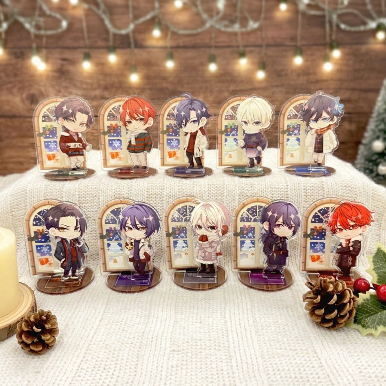 【月城蒼真】2025年クリスマスミニキャラアクリルスタンド