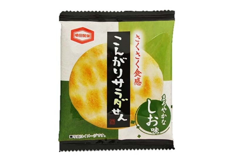 亀田：1枚こんがりサラダせん大判定番300枚入 | お菓子の里 多夢多夢
