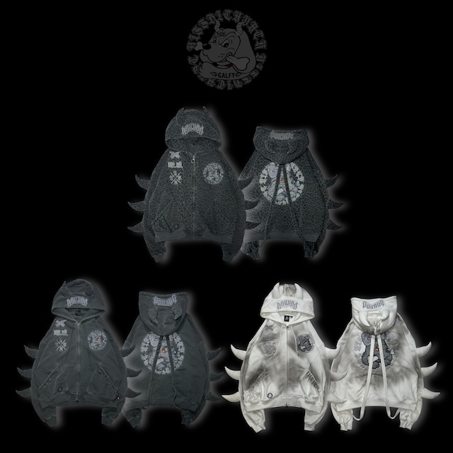 【予約】「トゲトゲツノパーカー」