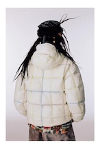 CONP Semi-sheer Chain Down Jacket