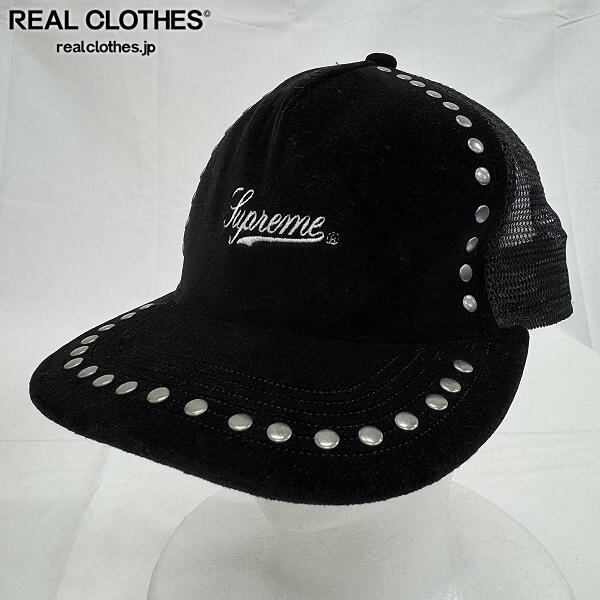 Supreme/シュプリーム【21AW】Studded Velvet Mesh Back 5-Panel