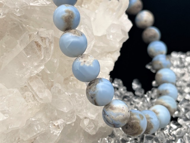 スタンダードブレスレット（オーウィブルーオパール）