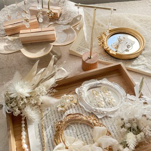 【1個】限定予約販売♪オーバルフレーム パールホワイト