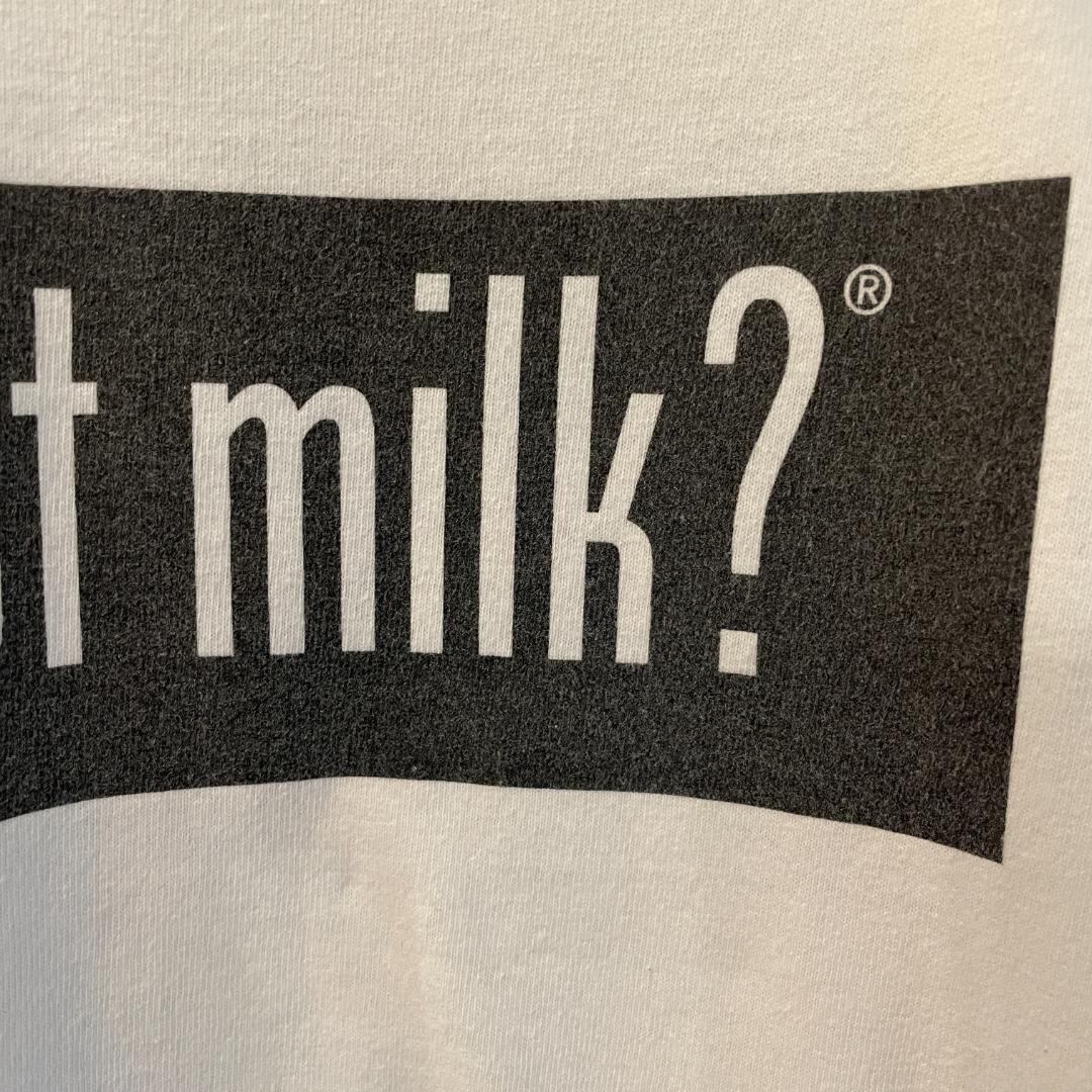 GF169】Tシャツ got milk? 90s 白T DCユナイテッド | ビンテージ
