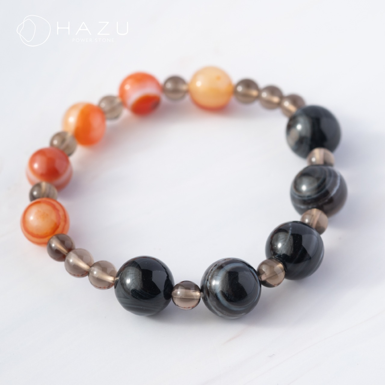 強力魔除け・神の眼天眼［天眼石／スモーキークォーツ］