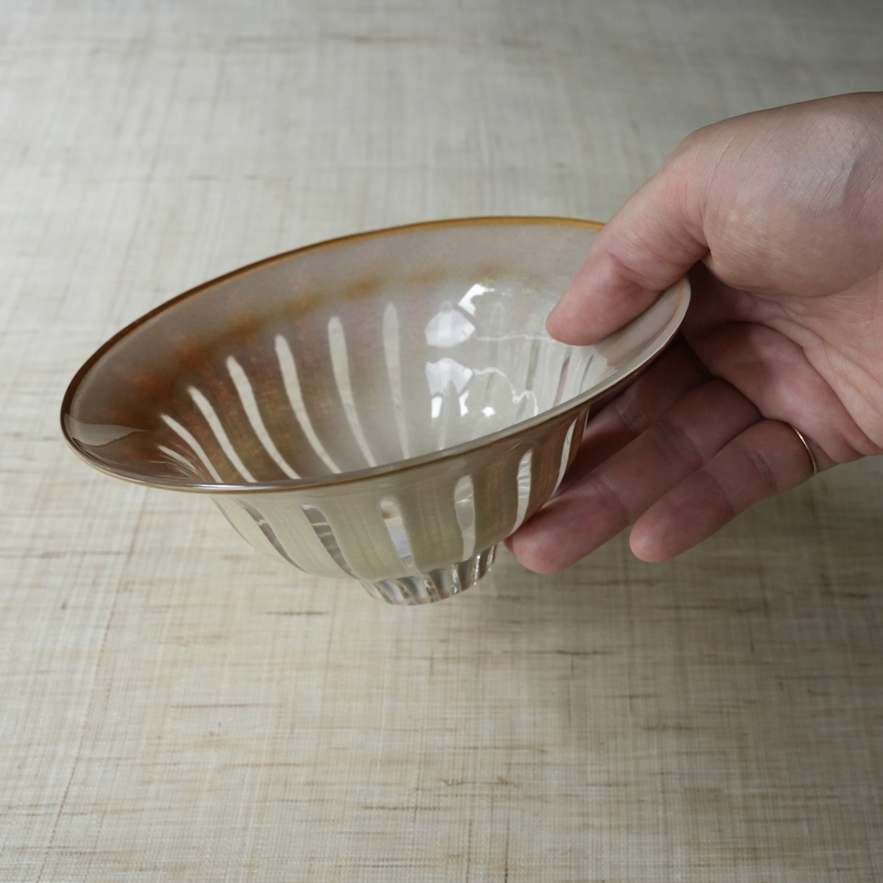 花岡央 | ren小鉢(ベージュ)・画像3