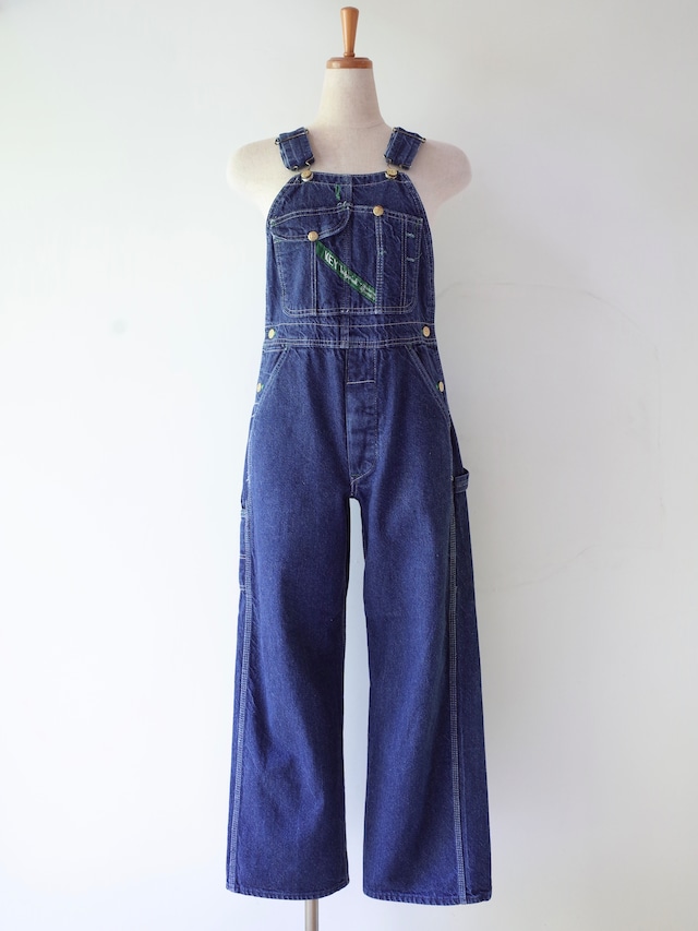 90s KEY Imperial Denim Overalls