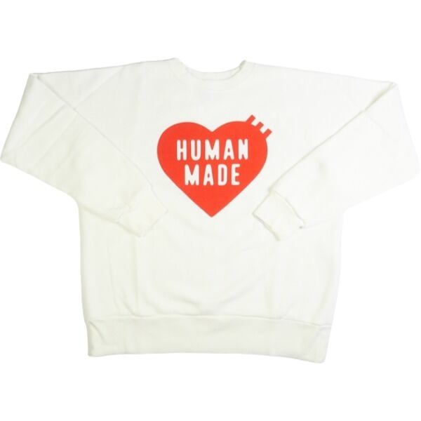 HUMANMADE ヒューマンメイドスウェット白L