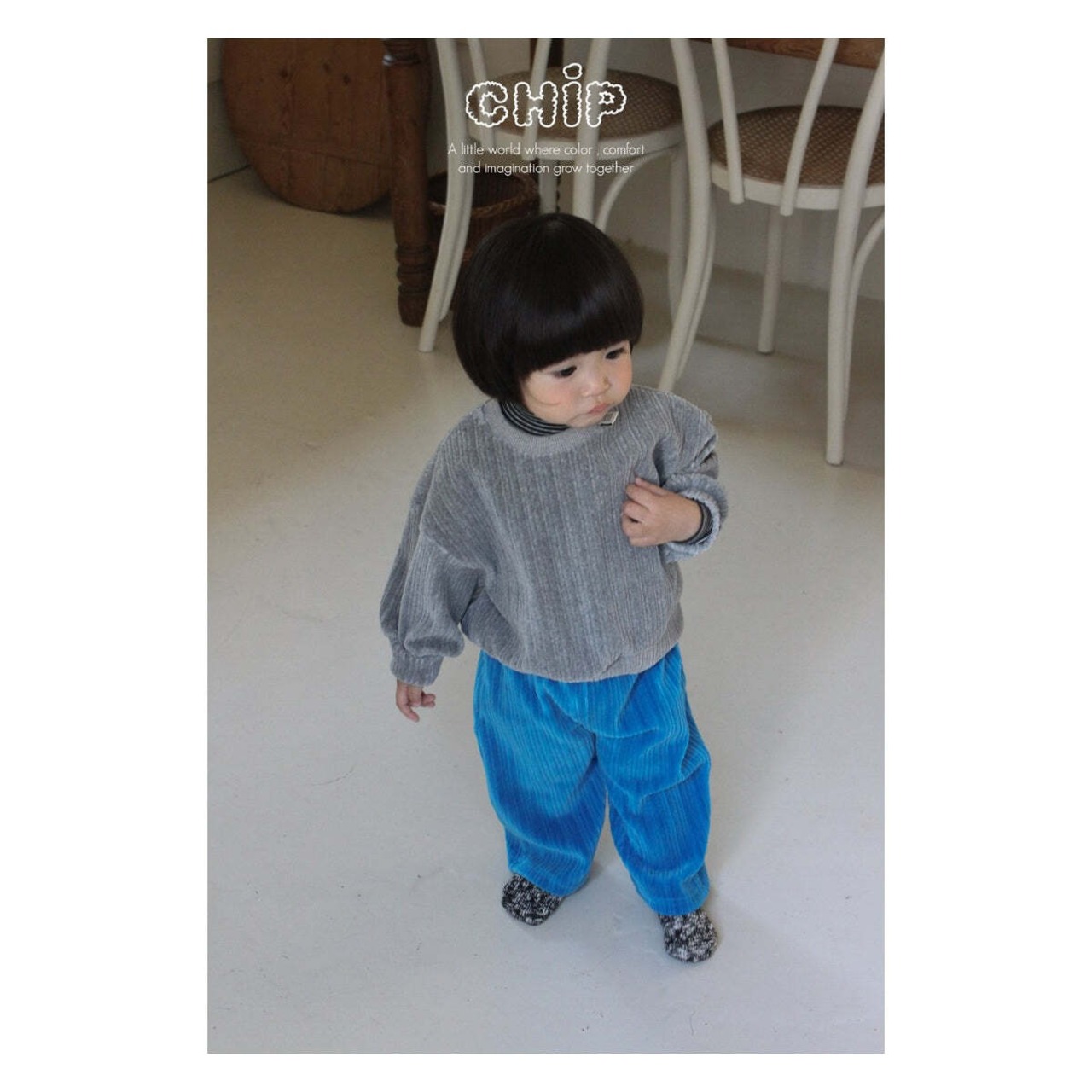 【取寄】CHIP ベロアMTM|冬服|韓国子供服