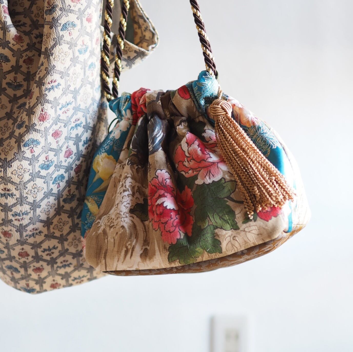 Kinchaku*bag №03(one of a kind)