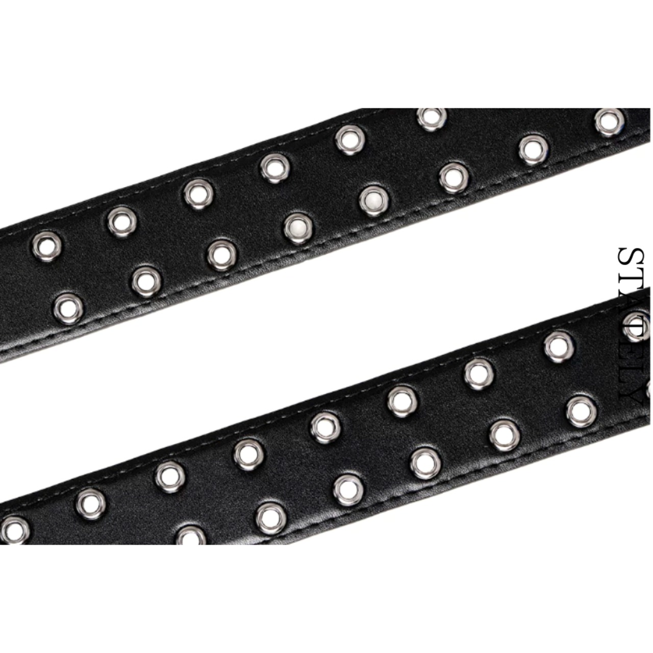Dual Buckle スタッズベルト_A07・画像4