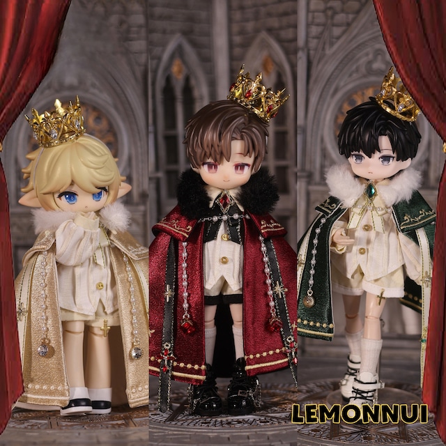 ブラインドドール服 アウトフィット 貴族 1/12 1/8 BJD