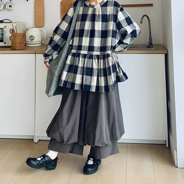 バルーンカフスパンツ ・12521
