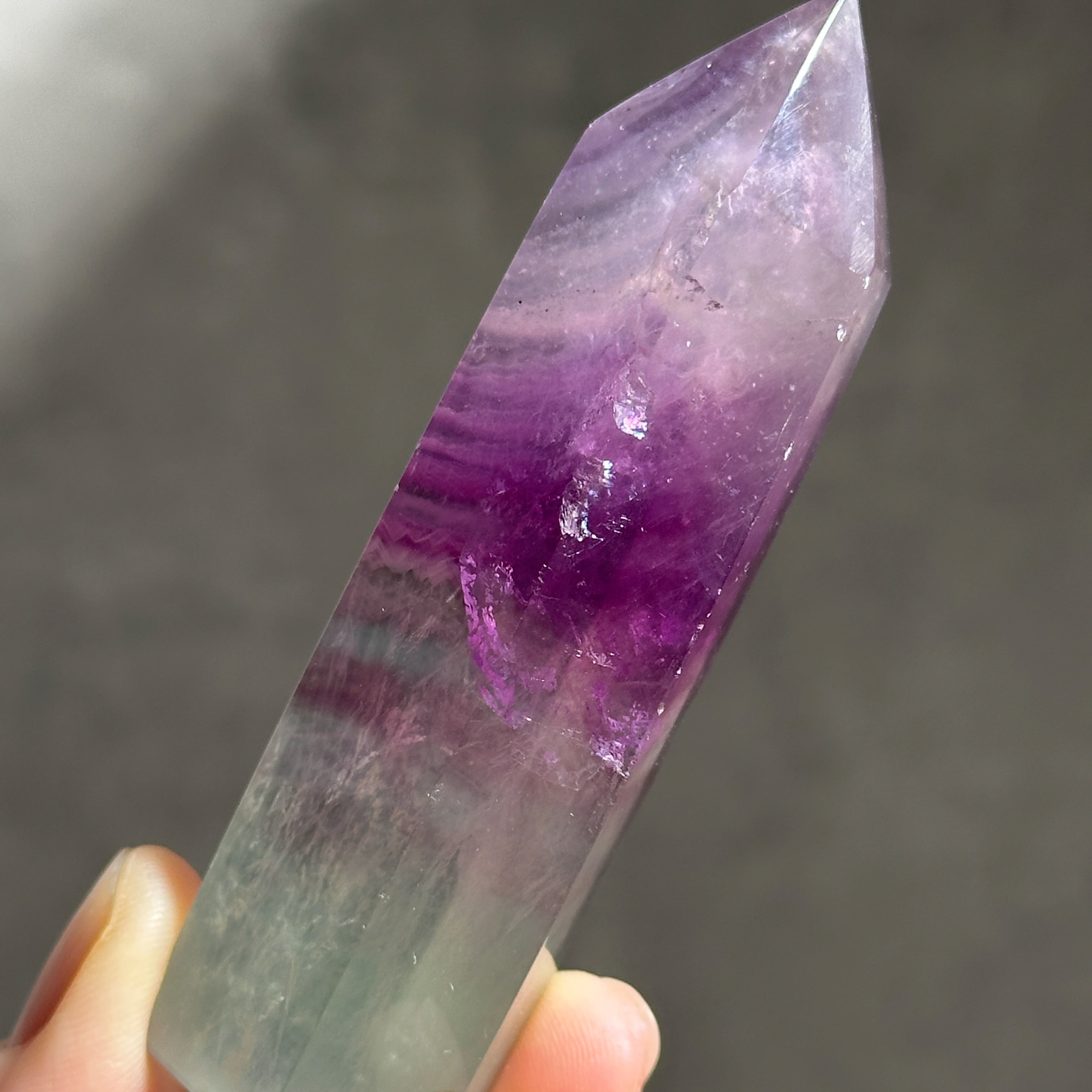 レインボーフローライト タワー11◇ Rainbow Fluorite ◇天然石・鉱物