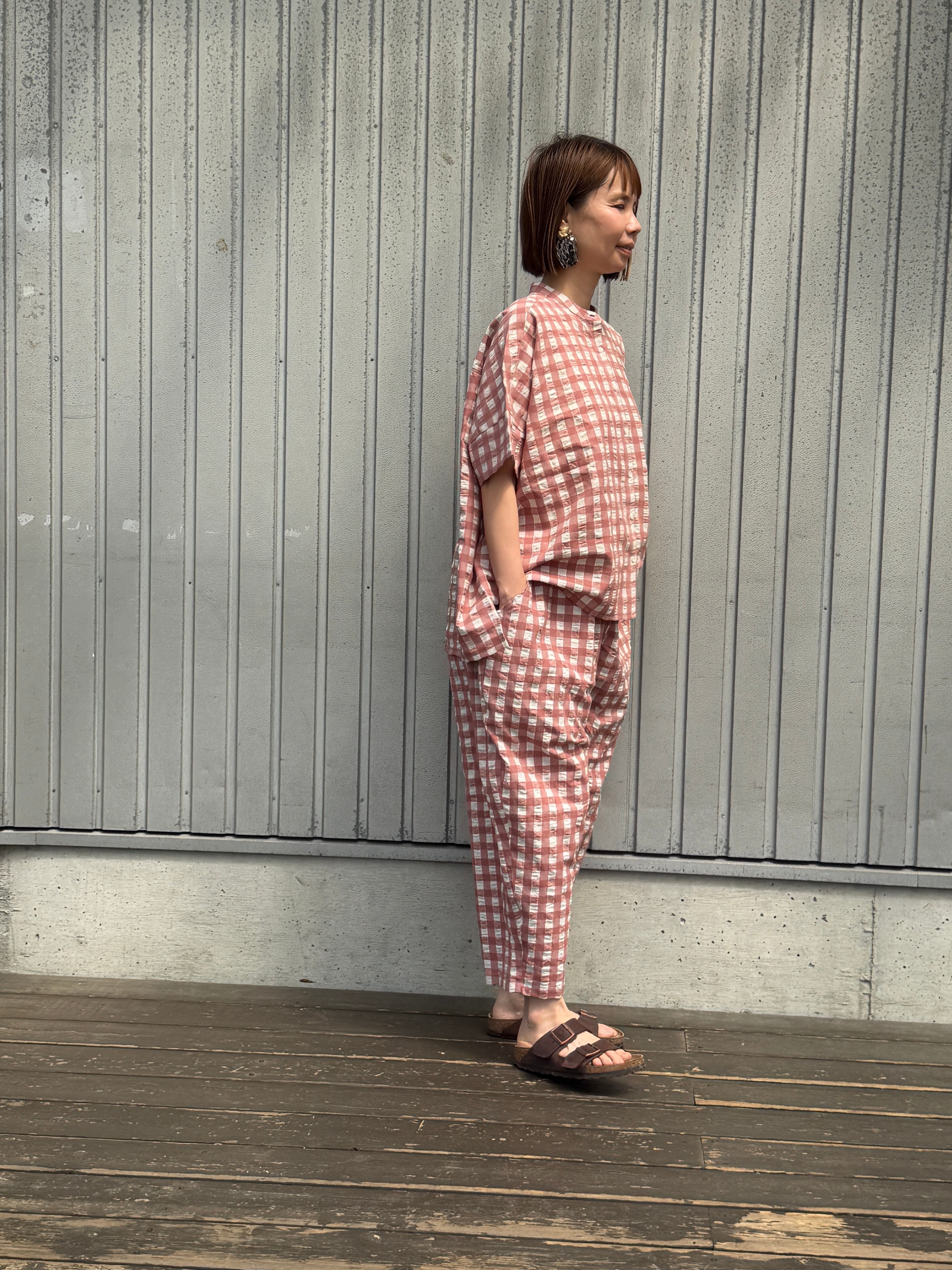 ワッシャーチェックistaパンツ/ista-ire'26SS/7601-6910 | WACKY