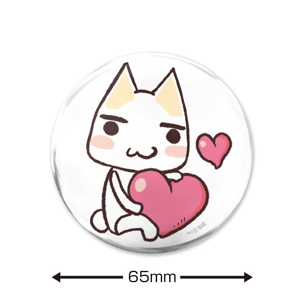 どこでもいっしょ トロとハート 65mm缶バッジ | あるじゃんマーケット