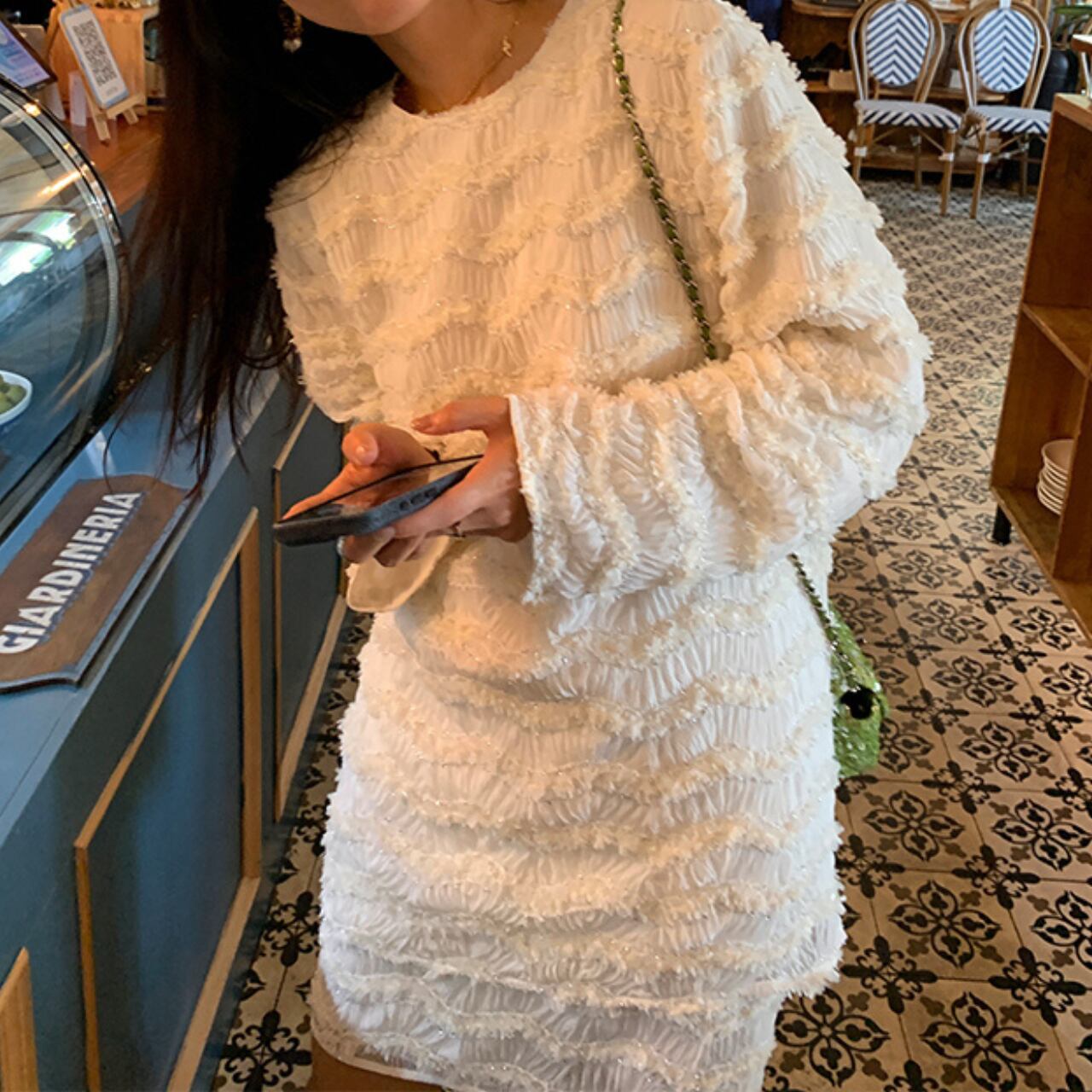 フリンジテクスチャーセットアップ A4378