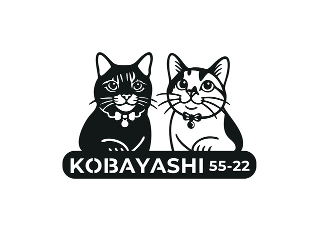 KOBAYASHI様　ねこ表札　追加料金お支払いページ