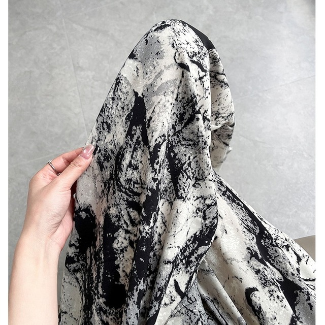 tie-dyed design wide pants 10829