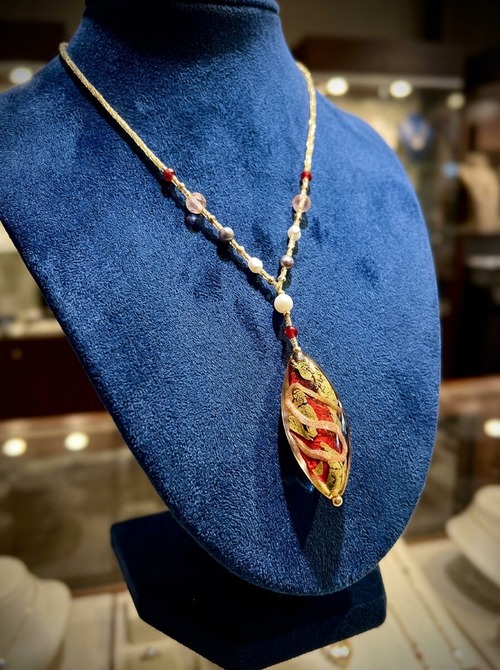 【ネックレス】Oro di Venezia（オーロ・ディ・ヴェネツィア）色彩の祭り