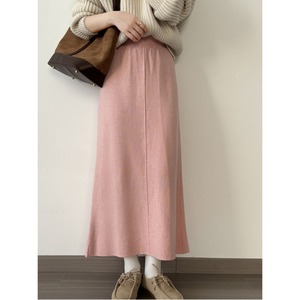 ハイウエスト ニット スカート 7color 10264