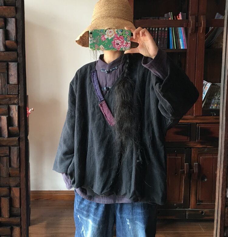 ルーズスタイルレースショートコート Yiranxuaディースワード22980482276